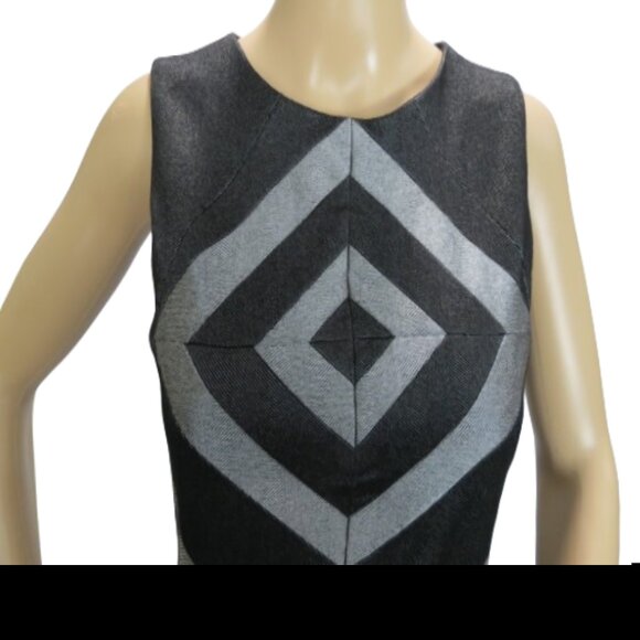 Suzi Chin Chevron Dress - Picture 2 of 5